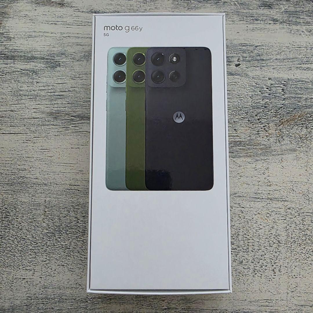 【新品未開封】Motorola moto g66y 5G 本体 ブラック