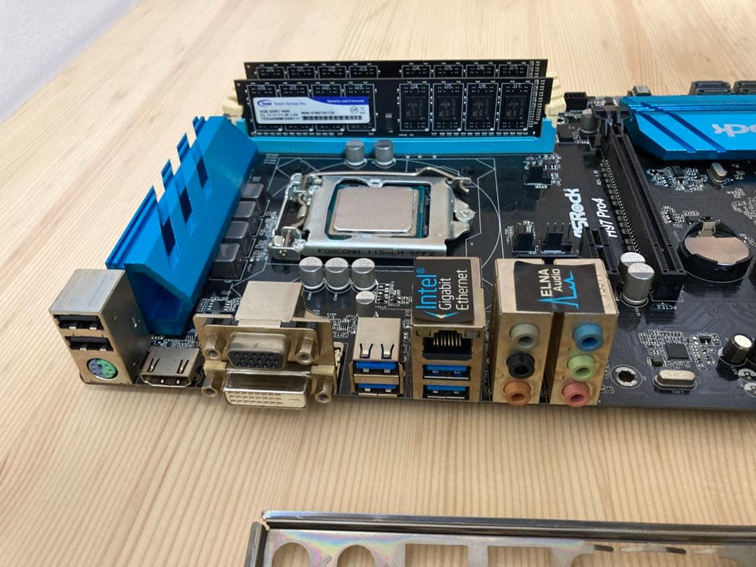 i7 4790 メモリ8GB CPU マザボセット　メモリ付き