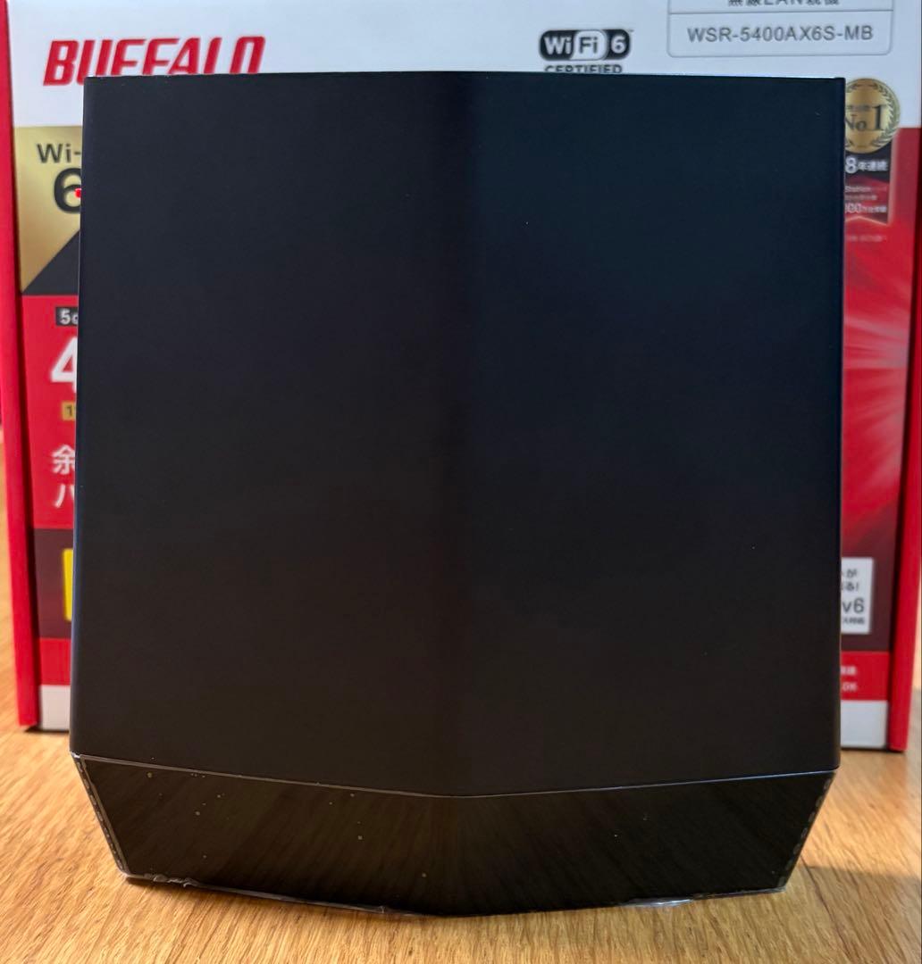 Buffalo Wi-Fi 6 対応ルーター WSR-5400AX6S