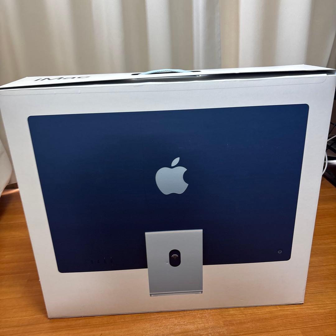 2023 iMac 24インチ8コアCPU M3チップ 8GBメモリ 256GB