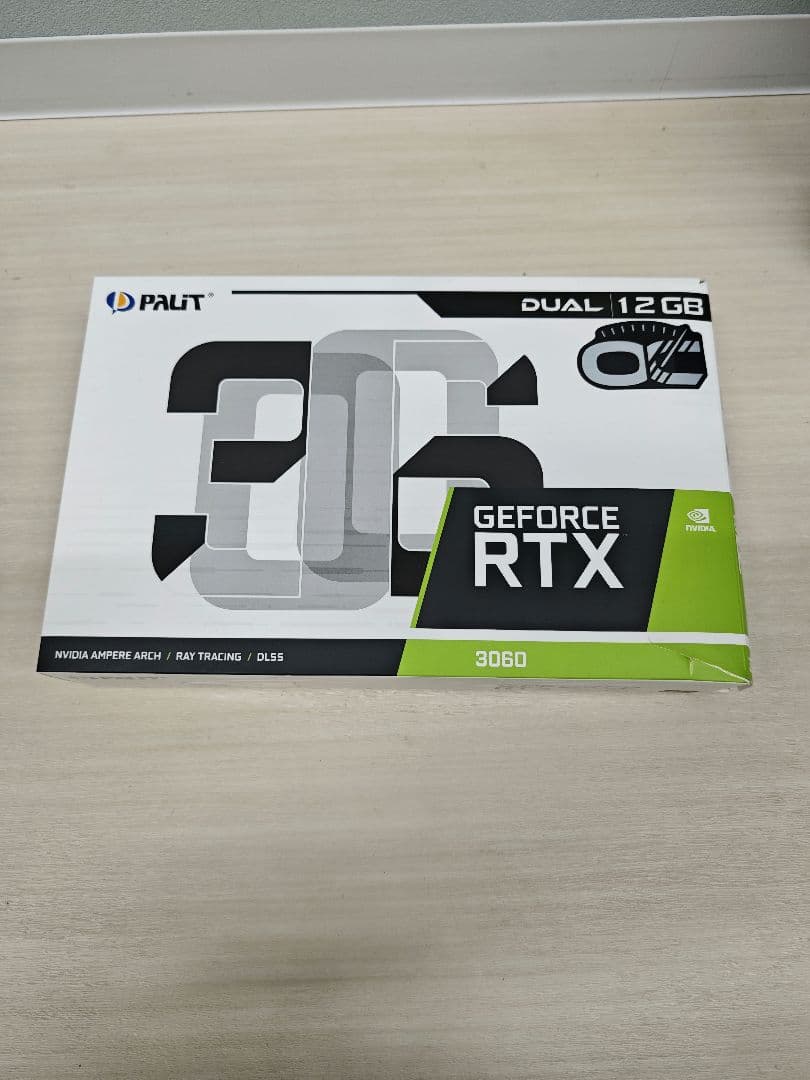 【箱あり・動作確認済】Palit RTX 3060 Dual 12GB