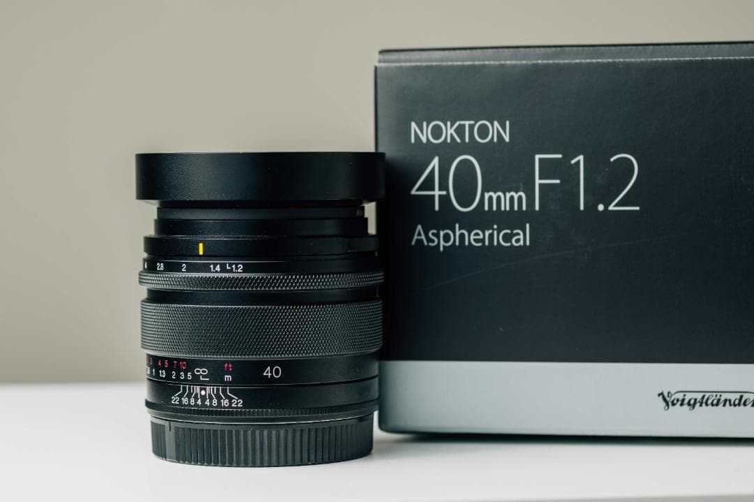 NOKTON 40mm F1.2 Canon RFマウント 単焦点レンズ