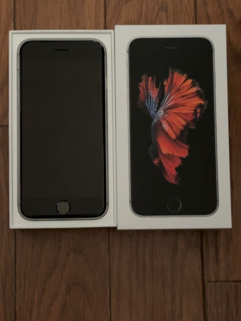 Apple iPhone 6s スペースグレー 本体 箱付き
