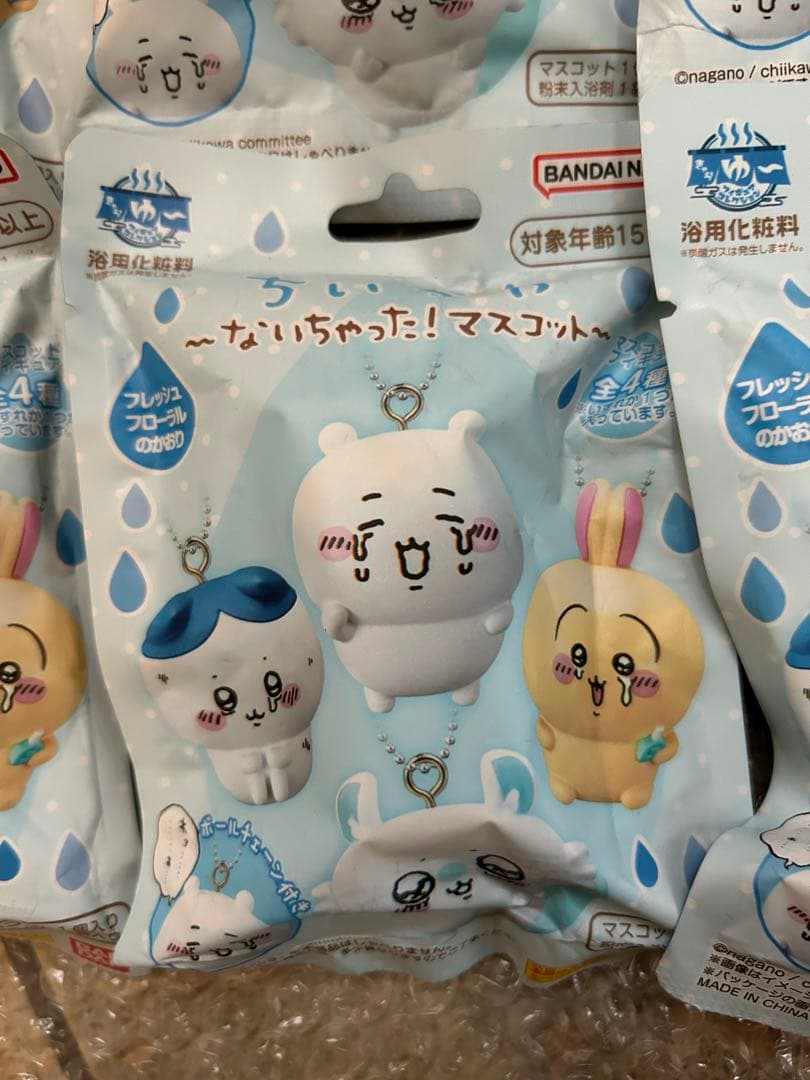 新品 ちいかわ ないちゃった マスコット 入浴剤