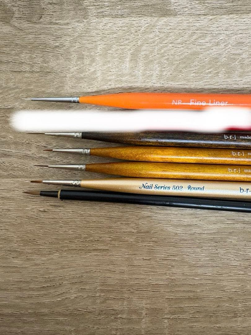 ネイルアート用ブラシ まとめ売り