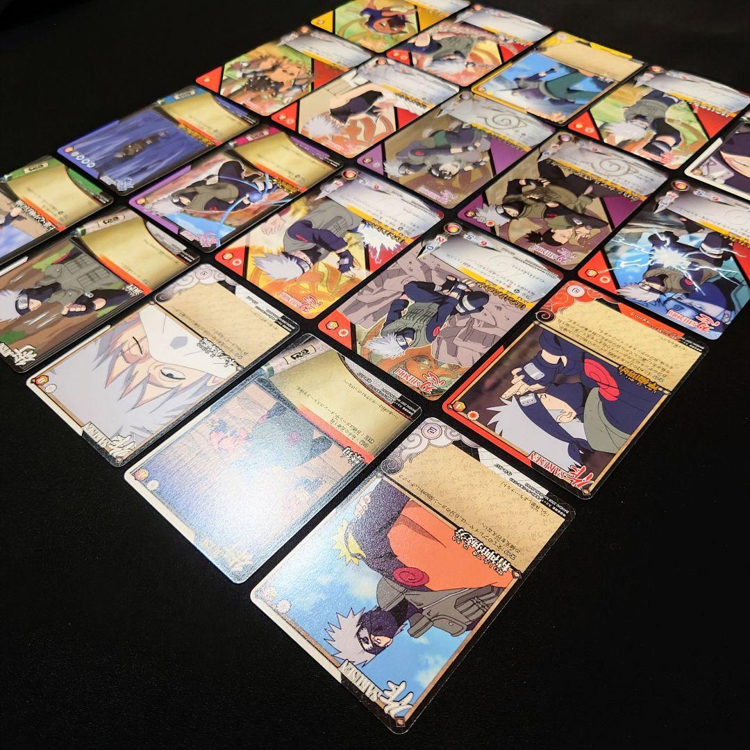 【美品/20枚】SRカカシ＆ガイ/シカマル 金文字レア多数 NARUTO カード