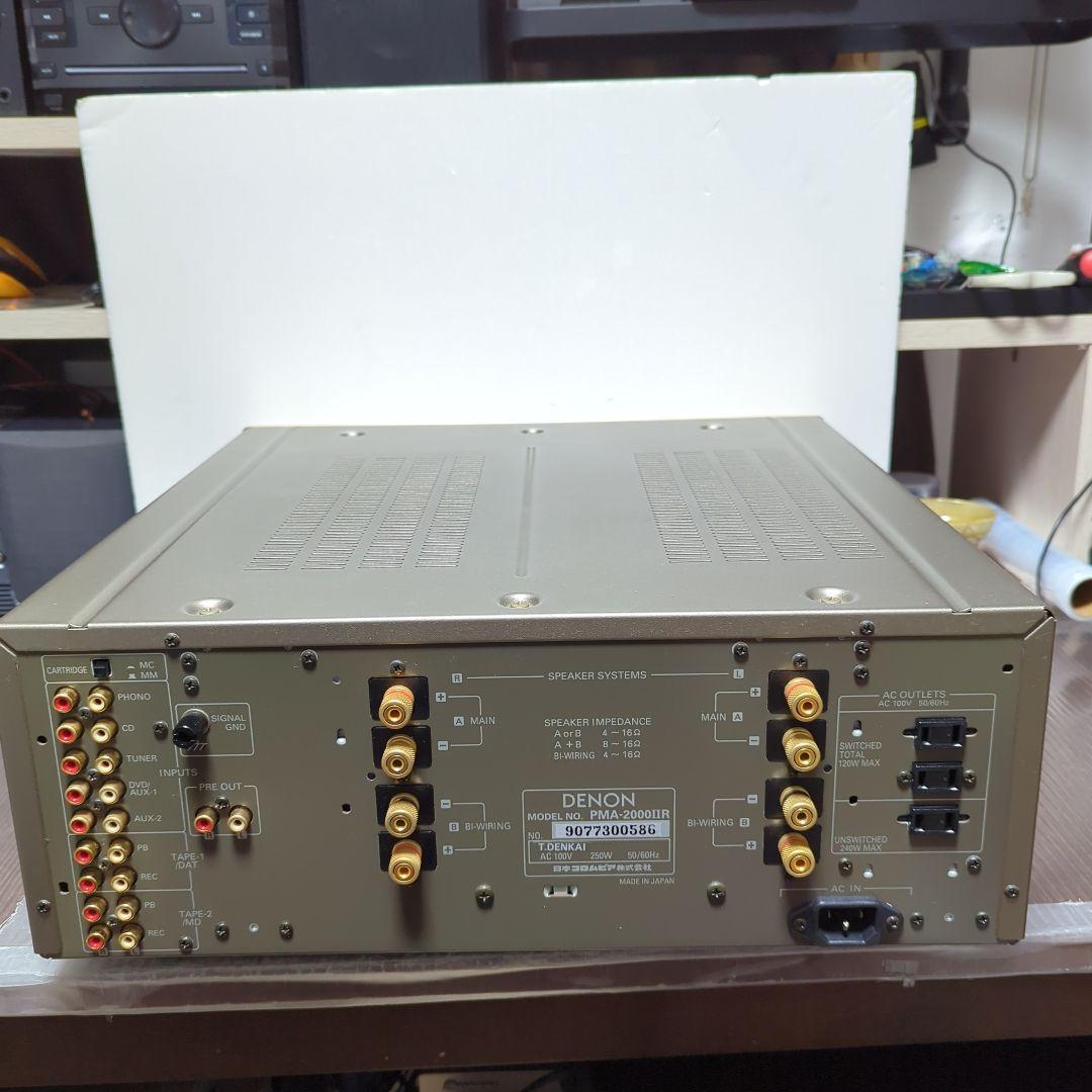 一見の価値あり 完動 美品DENON プリメインアンプ PMA-2000ⅡR