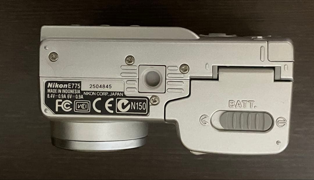【動作確認済み】ニコン COOLPIX E775 オールドコンデジ デジカメ