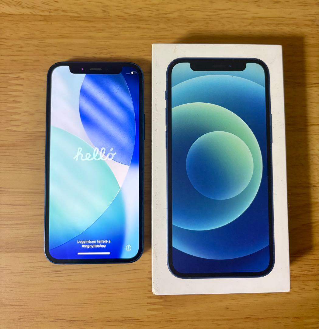 iPhone12 mini ブルー 64GB 【画面の傷・汚れなし】