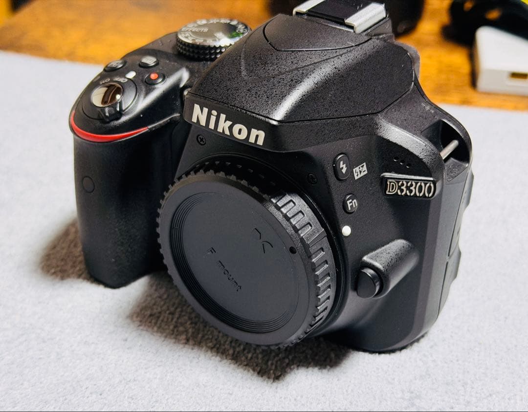 新品級 Nikon D3300 ダブルズームキットS802枚
