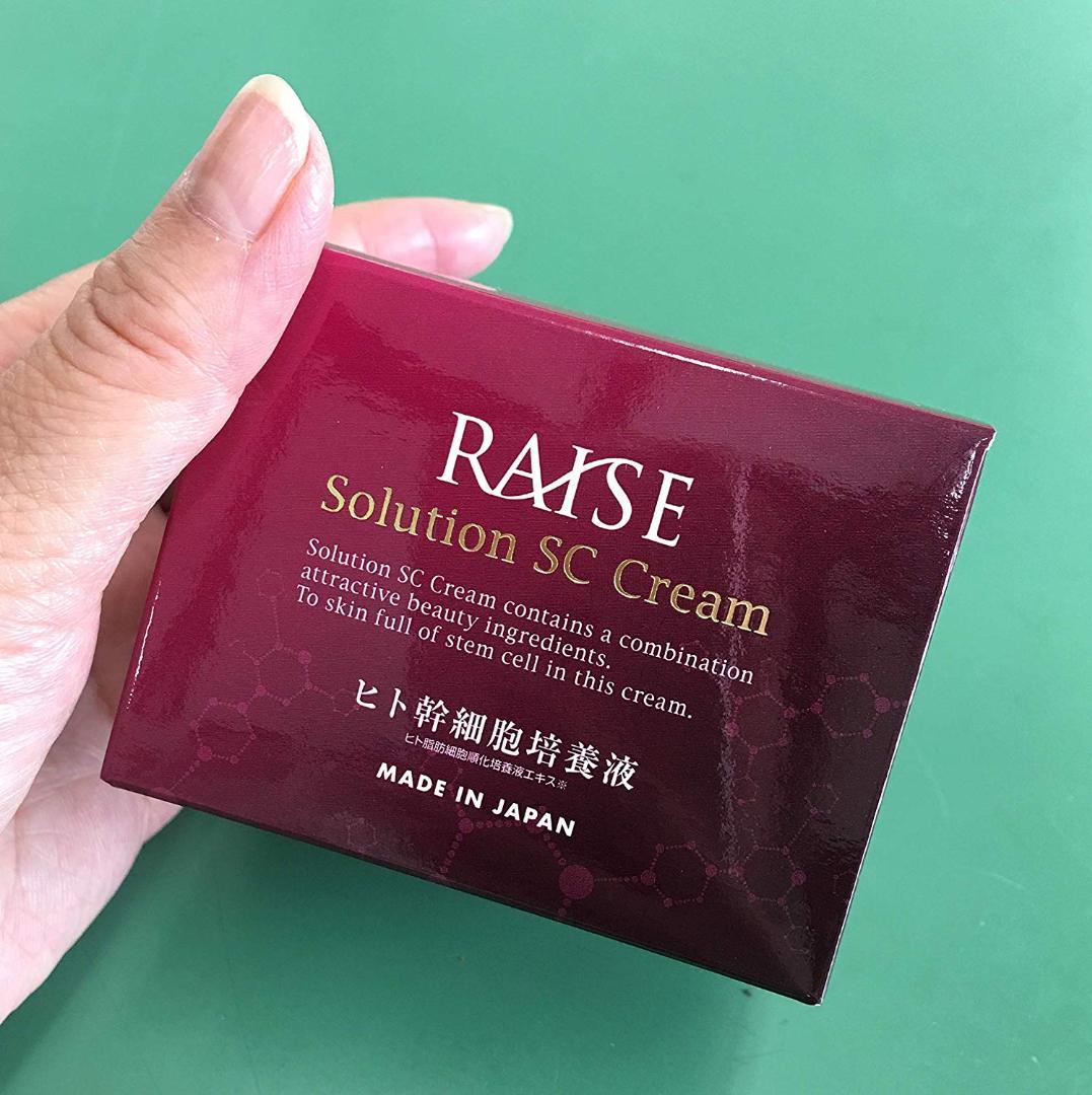 RAISE レイズ ソリューション SCクリーム 幹細胞＋活性型FGF　2個