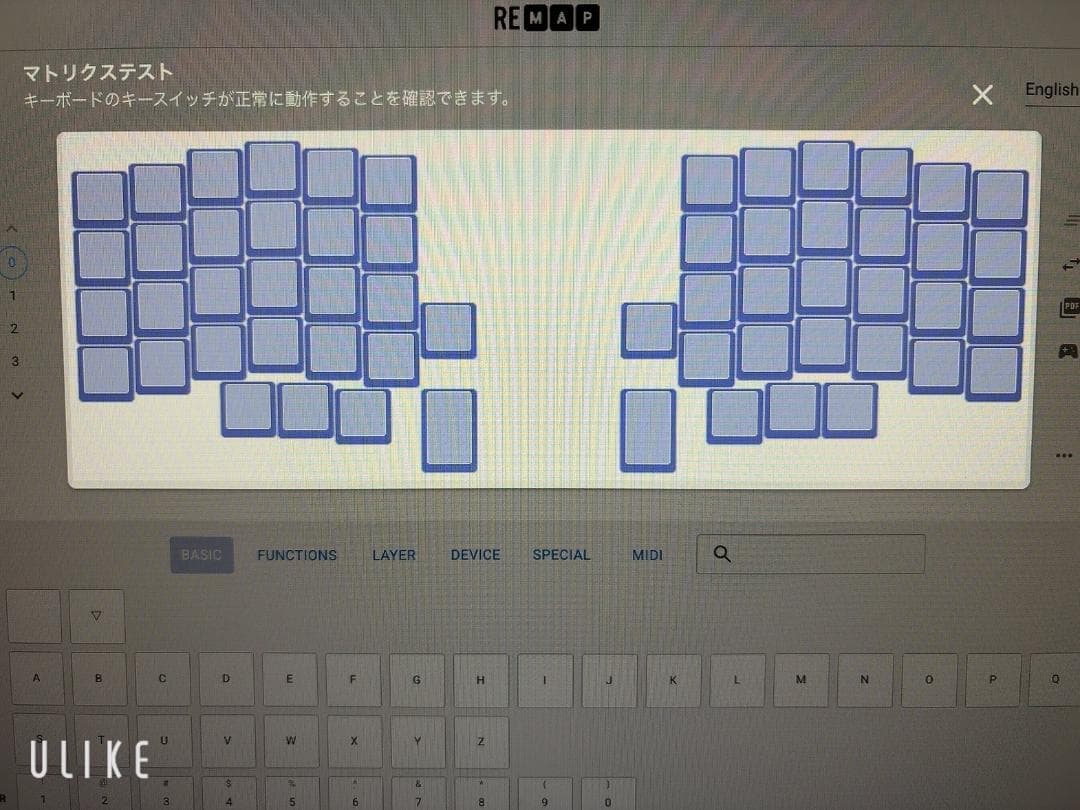 Lily58 自作キーボード 動作確認済