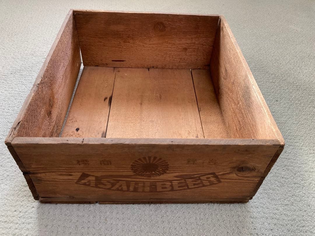 木箱 アサヒビール　アンティーク　ヴィンテージ