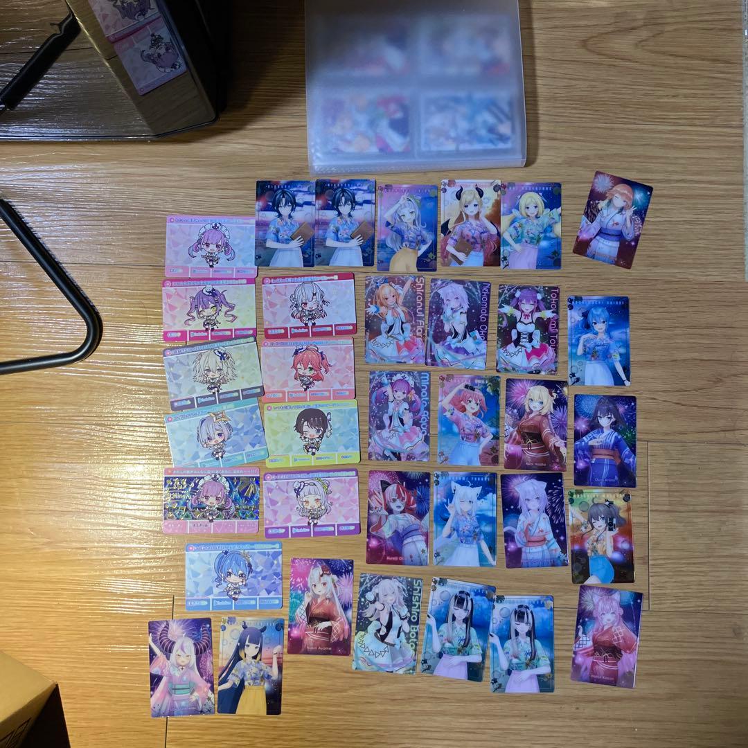 こ*ー様 ホロライブ　ウエハース　カード　まとめ売り　引退品1