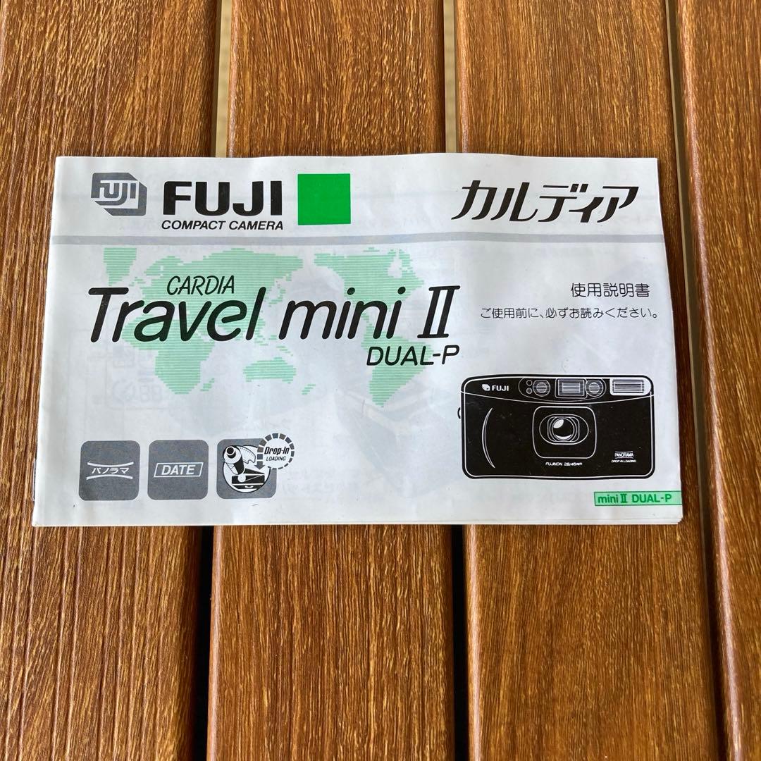 フジ FUJI カルディア Travel mini II DUAL-P カメラ