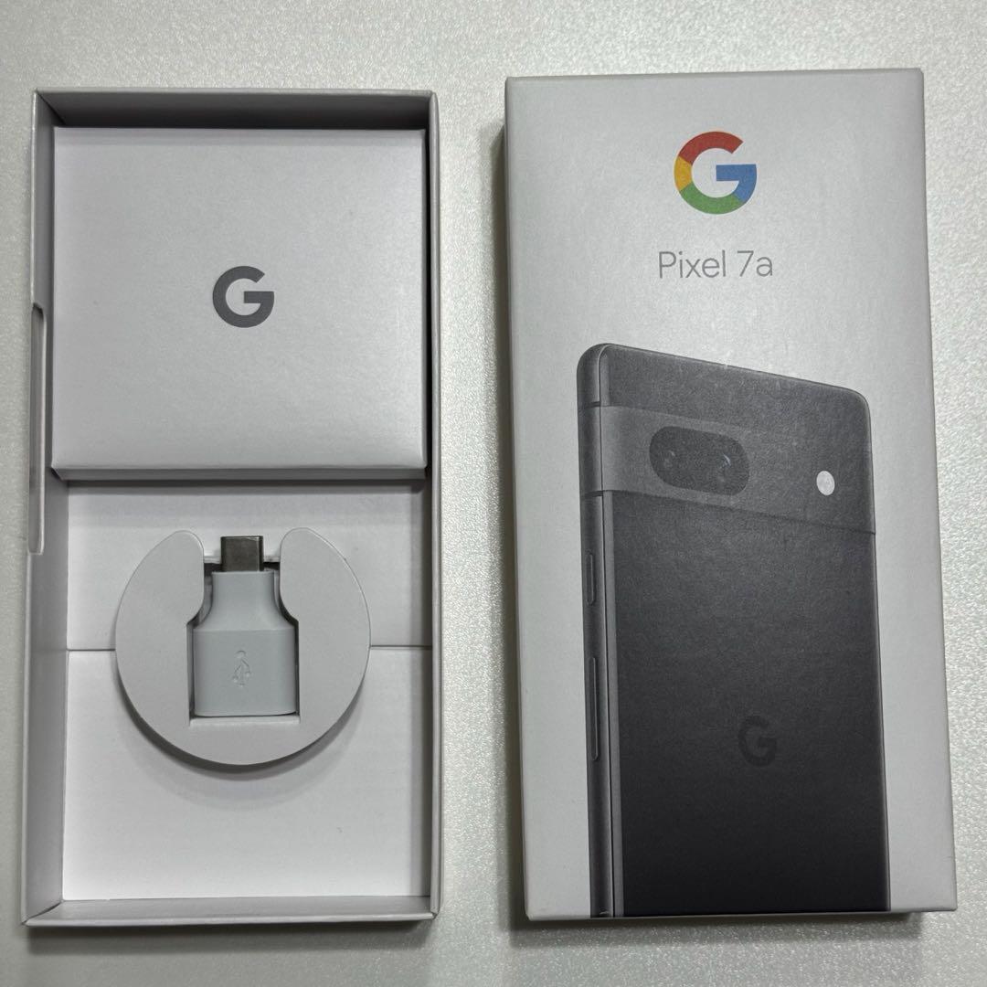 Google pixel 7a チャコール