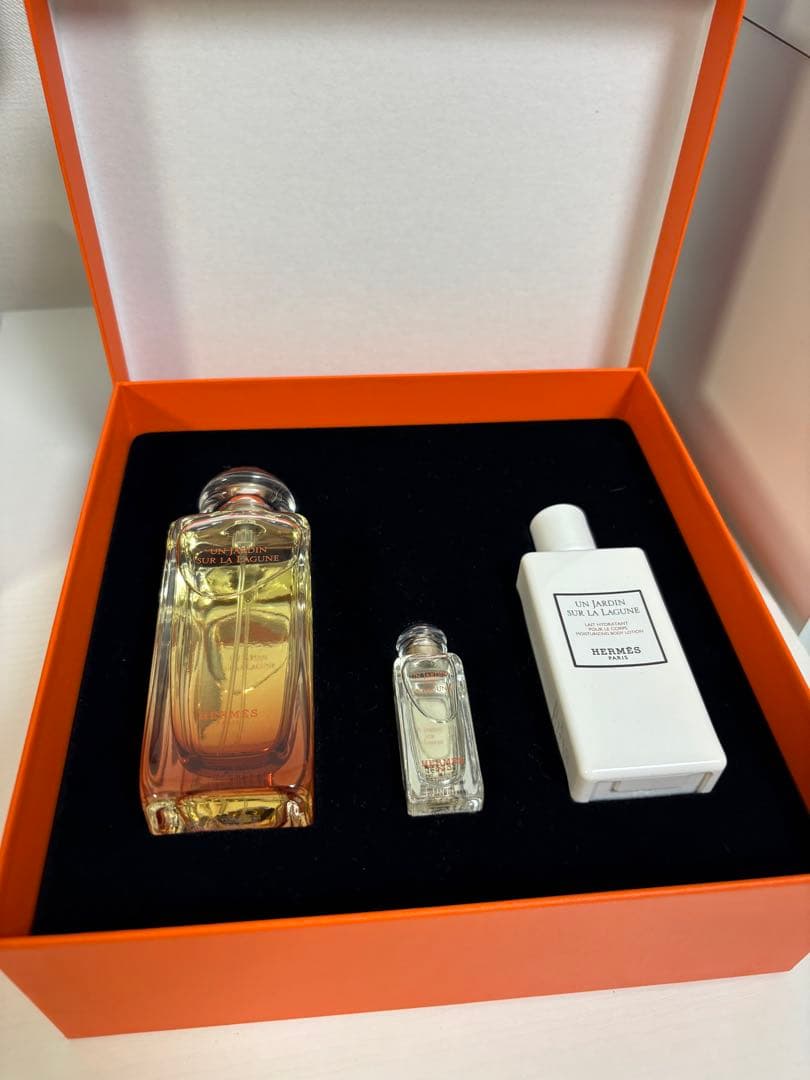 HERMES エルメス ラグーナの庭 ギフト ボックス セット