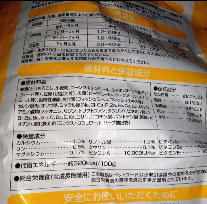 成猫用ドライフード　猫貴族・くらしのベスト5袋大容量まとめて　キャットフード