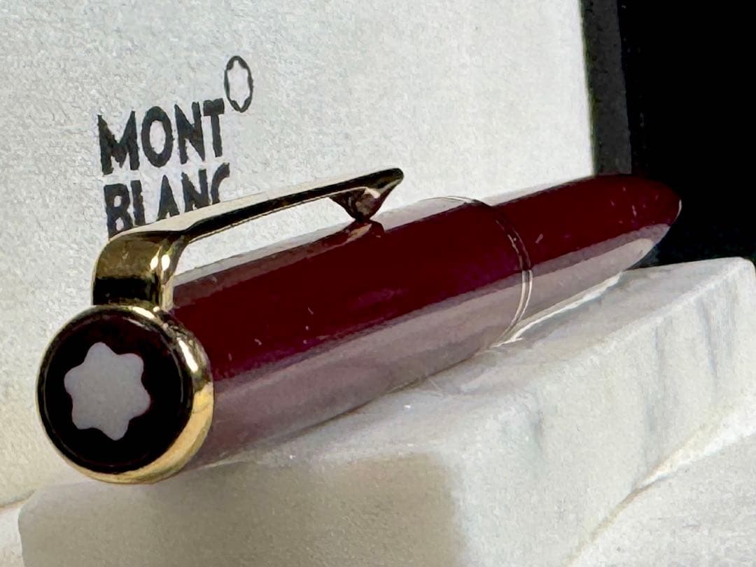 【極美品】モンブラン絶版モデル「CLASSIC」ボールペン　ボルドー①