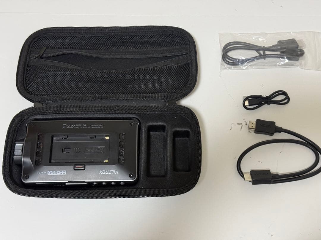 VILTROX DC-550 モニター