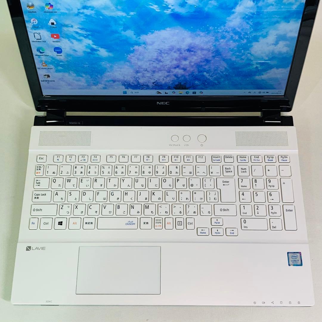 Core i7✨SSD1TB✨32GB✨Windows 11✨白✨ノートパソコン