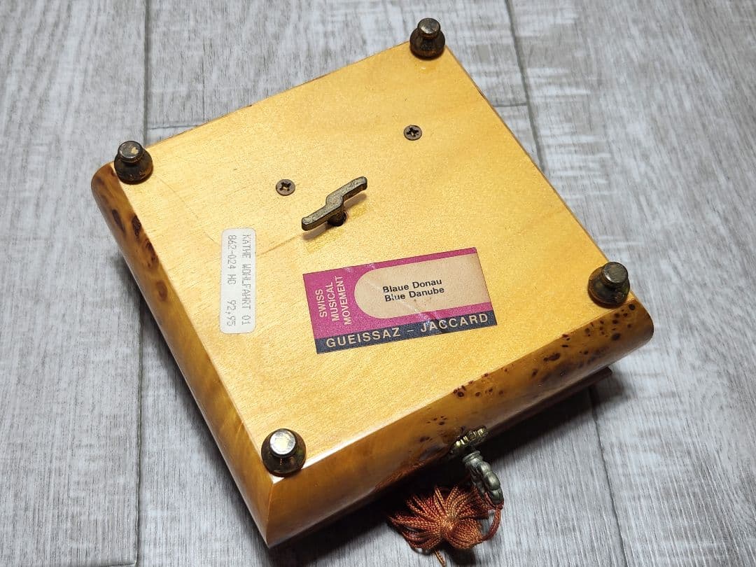ゲイサスジャカール GUEISSAZ JACCARD ジュエリーボックス