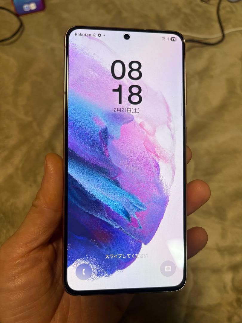 Samsung Galaxy S21 パープル 本体　SIMフリー
