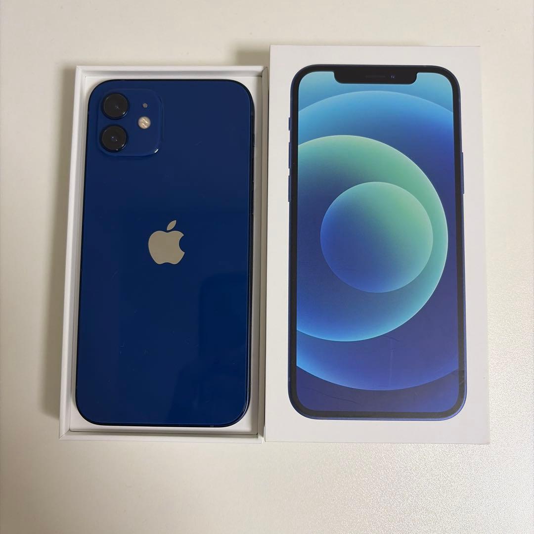 スマートフォン本体 iPhone12 blue 128GB