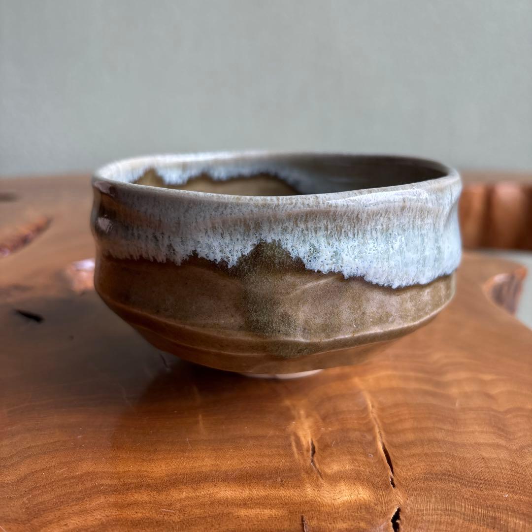 赤膚焼 武田高明 赤膚山 小さめ茶碗 共箱 抹茶碗 茶道具