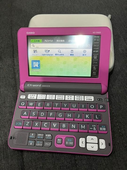 電子辞書　CASIO ex-word DATAPLUS10 ケース付き