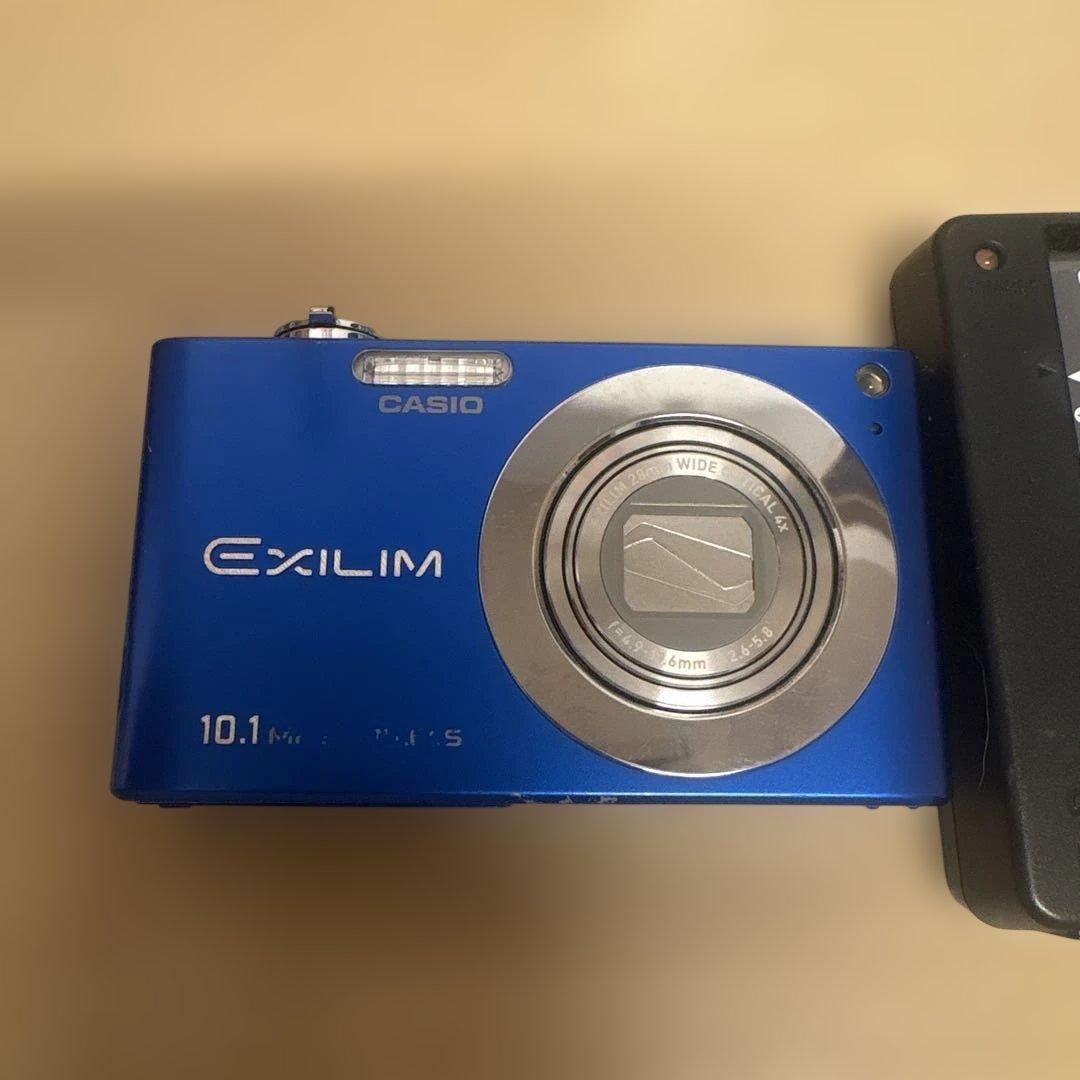 越*守様 【美品】CASIO EXILIM EX-Z100 ブルー　動作確認済