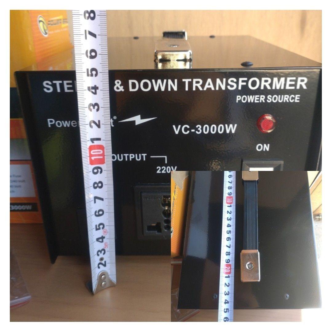 電圧変換器　変圧器　3000W VC-3000W POWER BRIGHT未使用