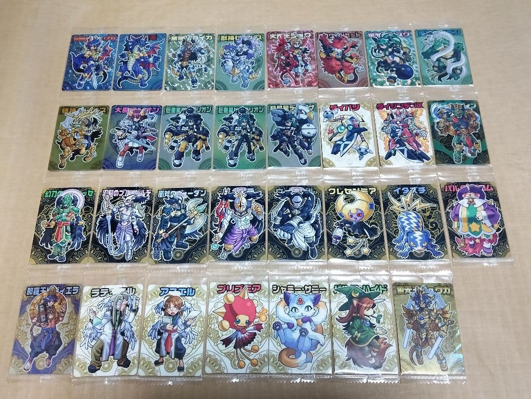 神羅万象チョコ 第三章 第1弾~第４弾 セミコンプ 123枚
