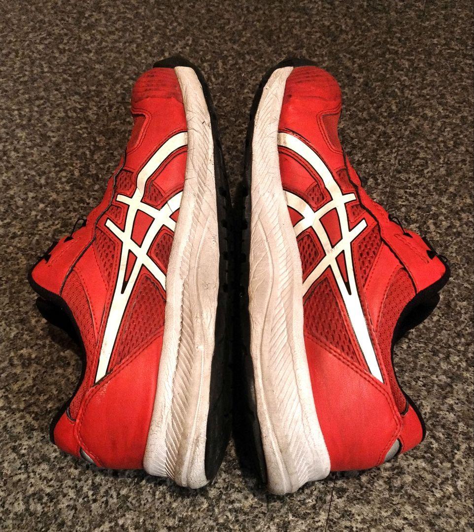 ASICS BOA 安全靴 レッド