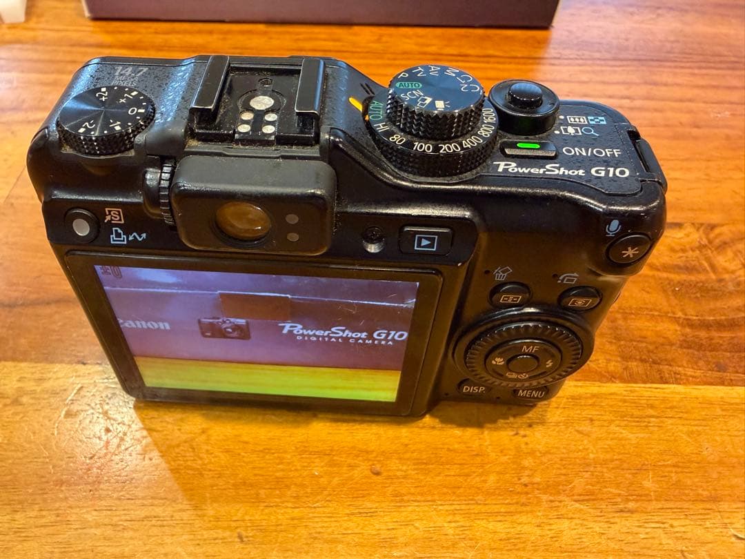 【動作確認済・箱付】Canon PowerShot G10 付属品あり