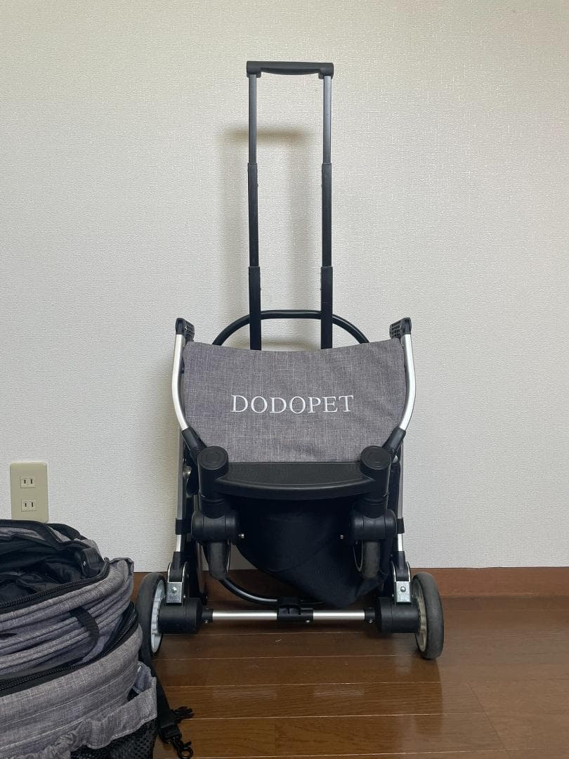 DOT 中小型犬用ドッグカート グレー
