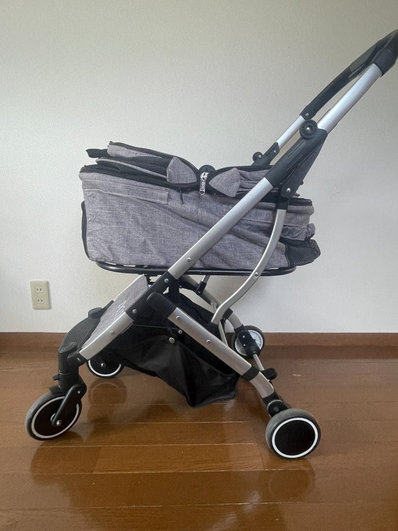 DOT 中小型犬用ドッグカート グレー