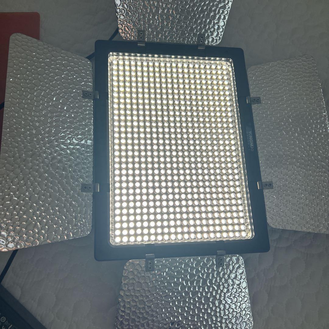 動画撮影に！YN-600 ledカメラライトvebon ex-440 三脚セット