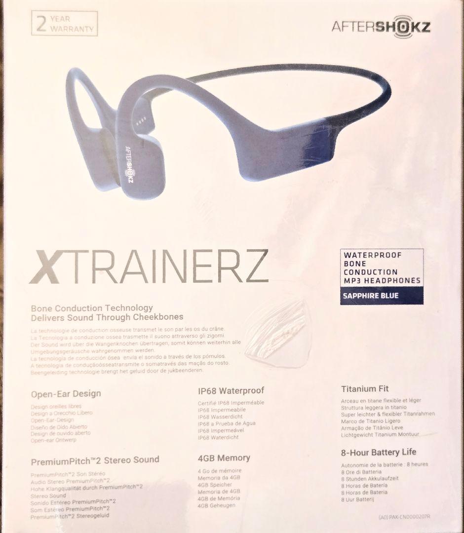 AfterShokz Xtrainerz完全防水　骨伝導MP3プレーヤー