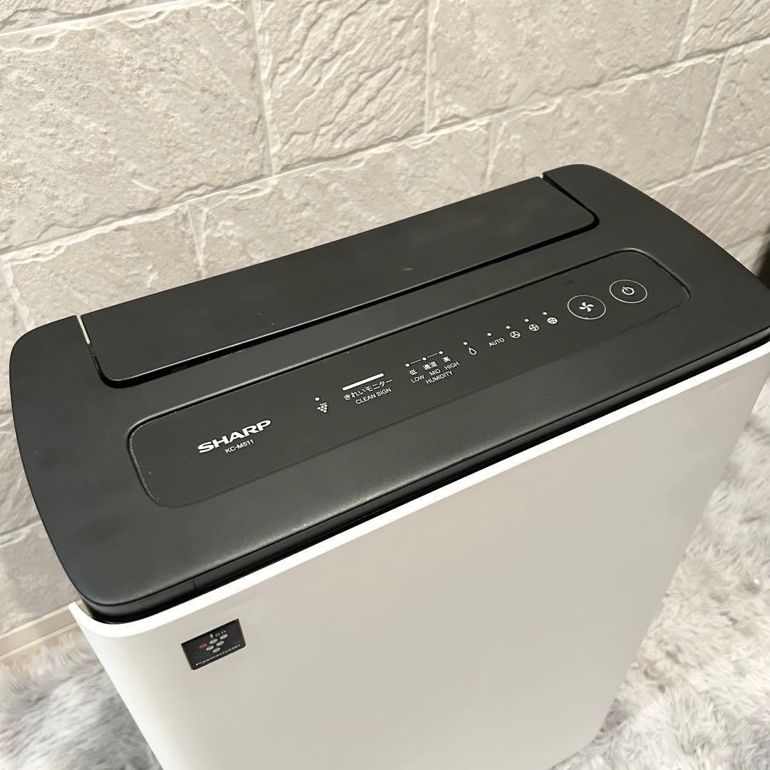 【極美品】 SHARP KC-M511-W 加湿空気清浄機