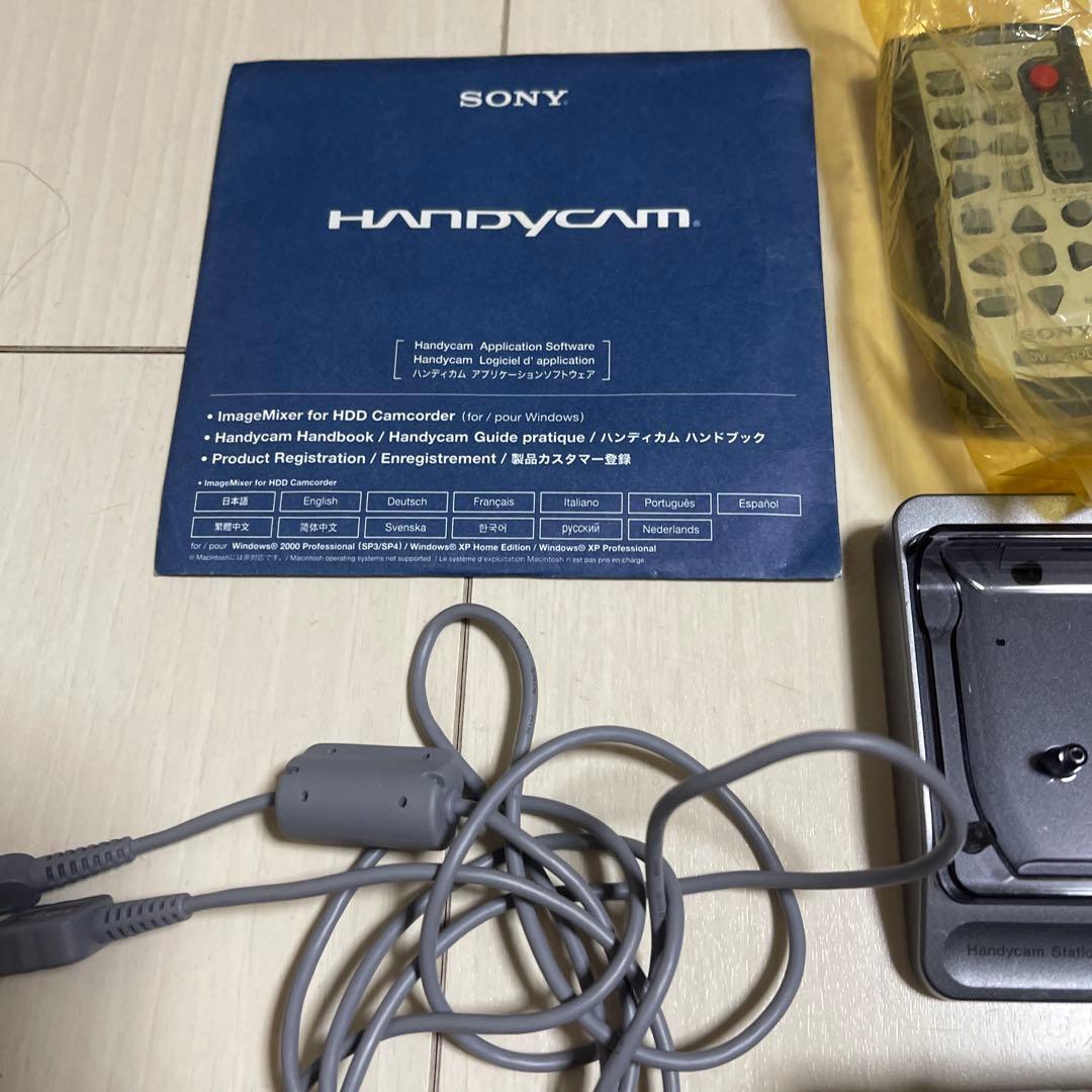 SONY　DCR-SR60　ビデオカメラ　HDD内蔵