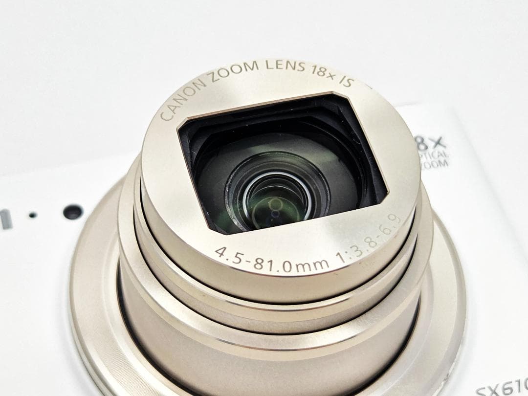キヤノン　Canon PowerShot SX610HS ホワイト 《元箱付属》