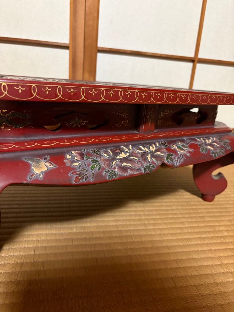 アンティーク飾り台　香炉台　花台　骨董