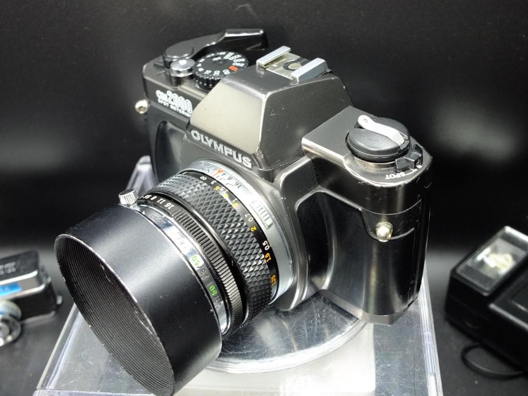 オリンパスOM2000／Gズイコー35mmf2.8フード付【実写確認済整備品】