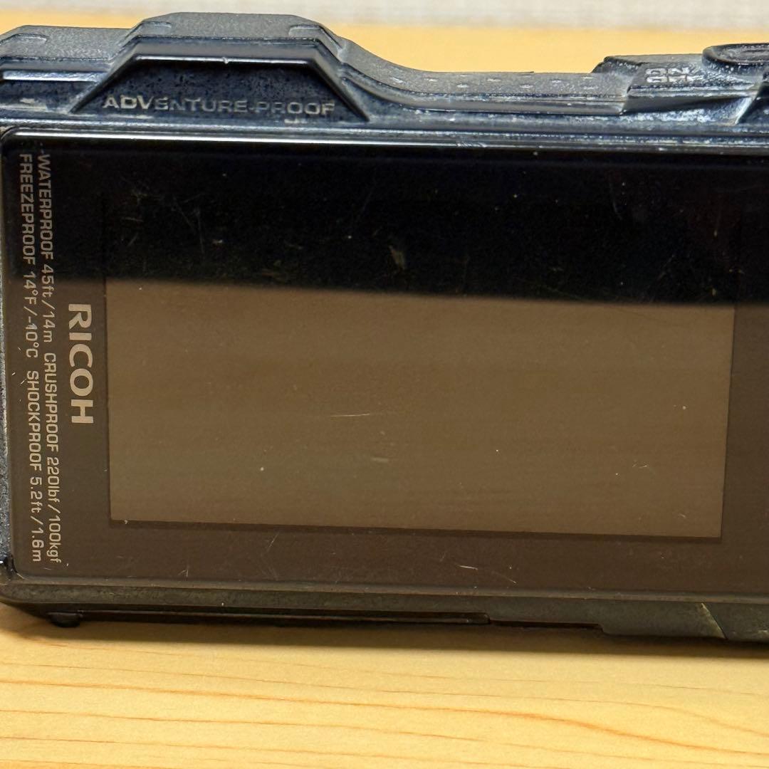 【防水機能付】RICOH WG-50 ブラック デジタルカメラ