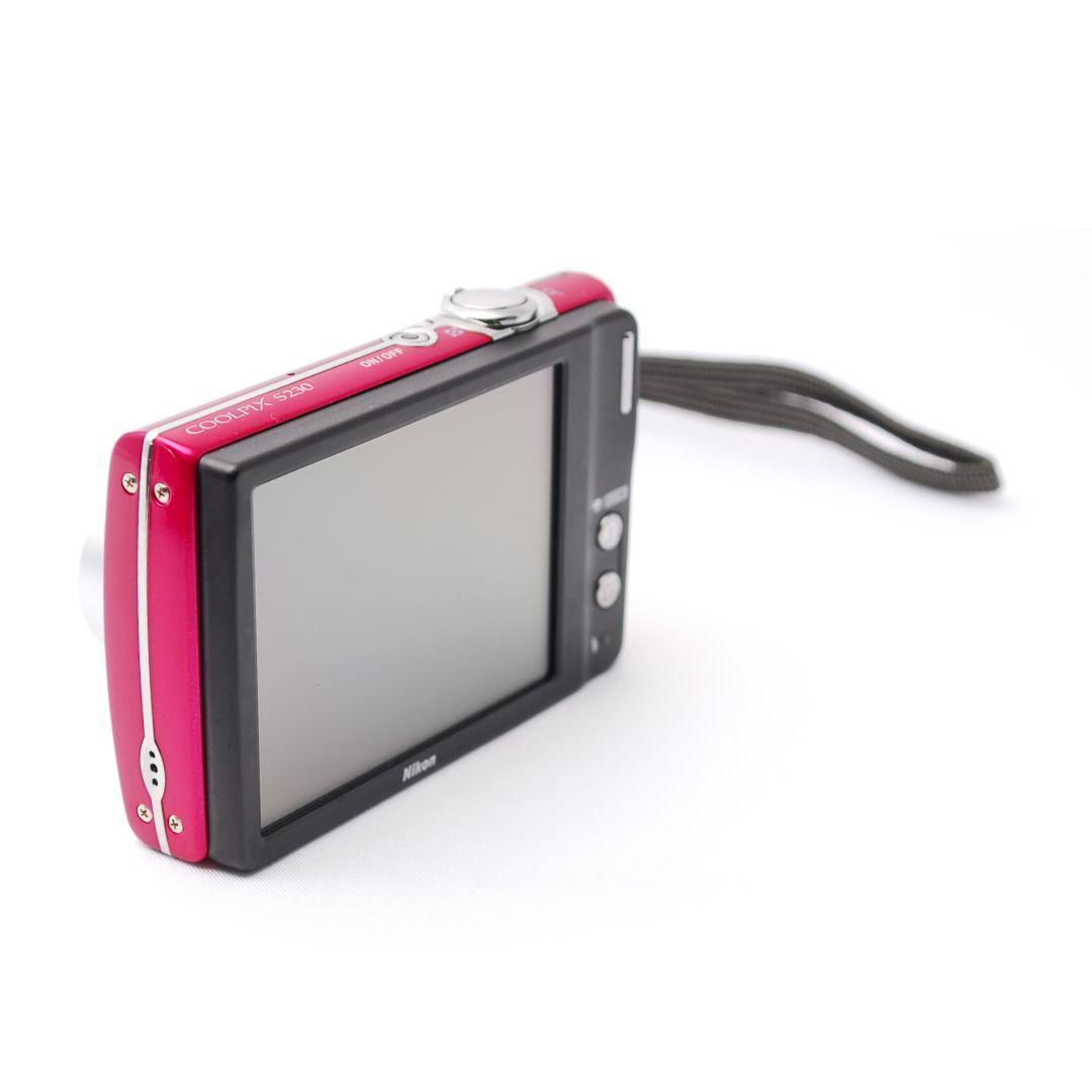 ❤動作良好❤美品❤ ニコン COOLPIX S230 タッチパネル 春カラー