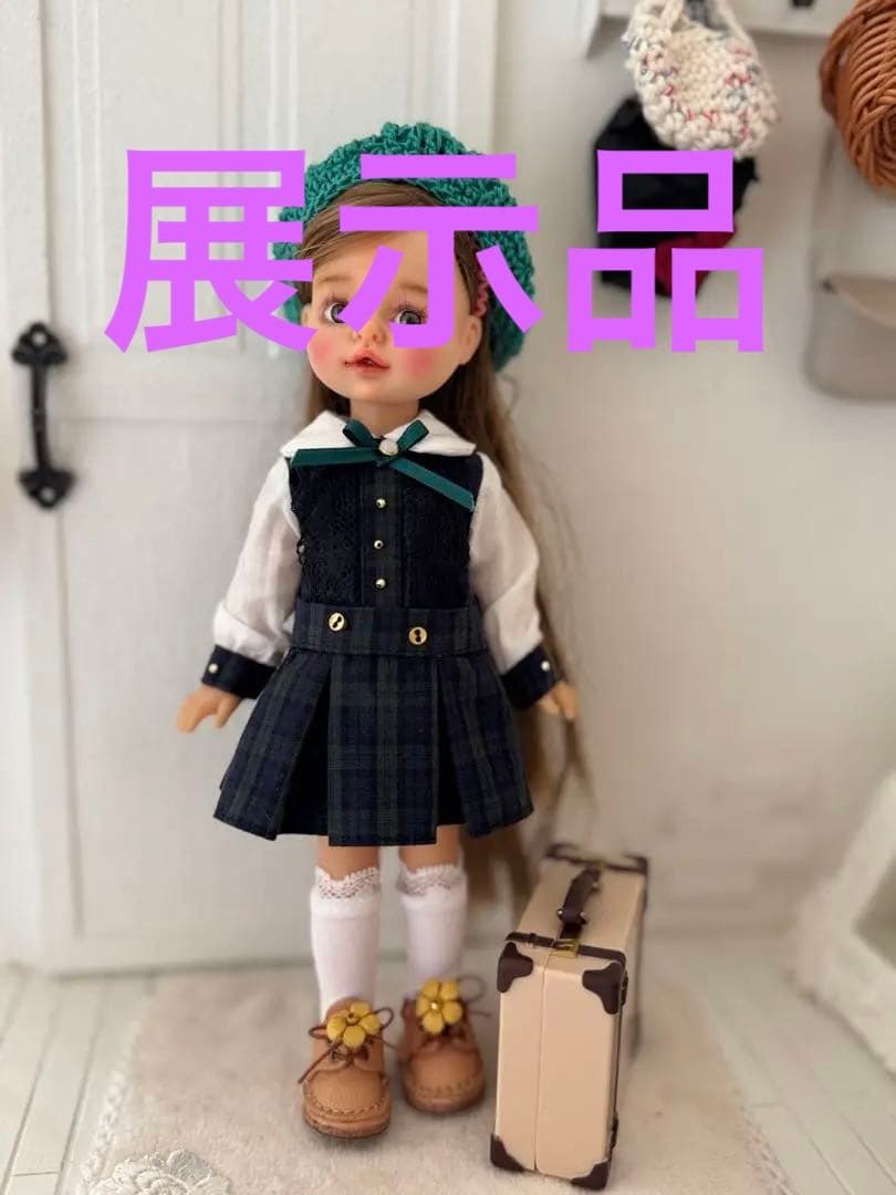 パオラレイナ ミニ用 ワンピース、帽子、靴下3点セット