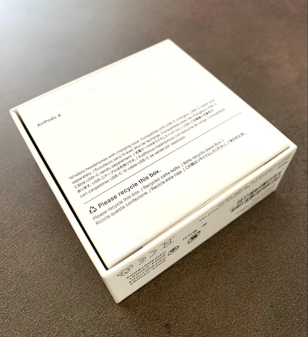 Air Pods 第4世代 アクティブノイズキャンセリング非搭載