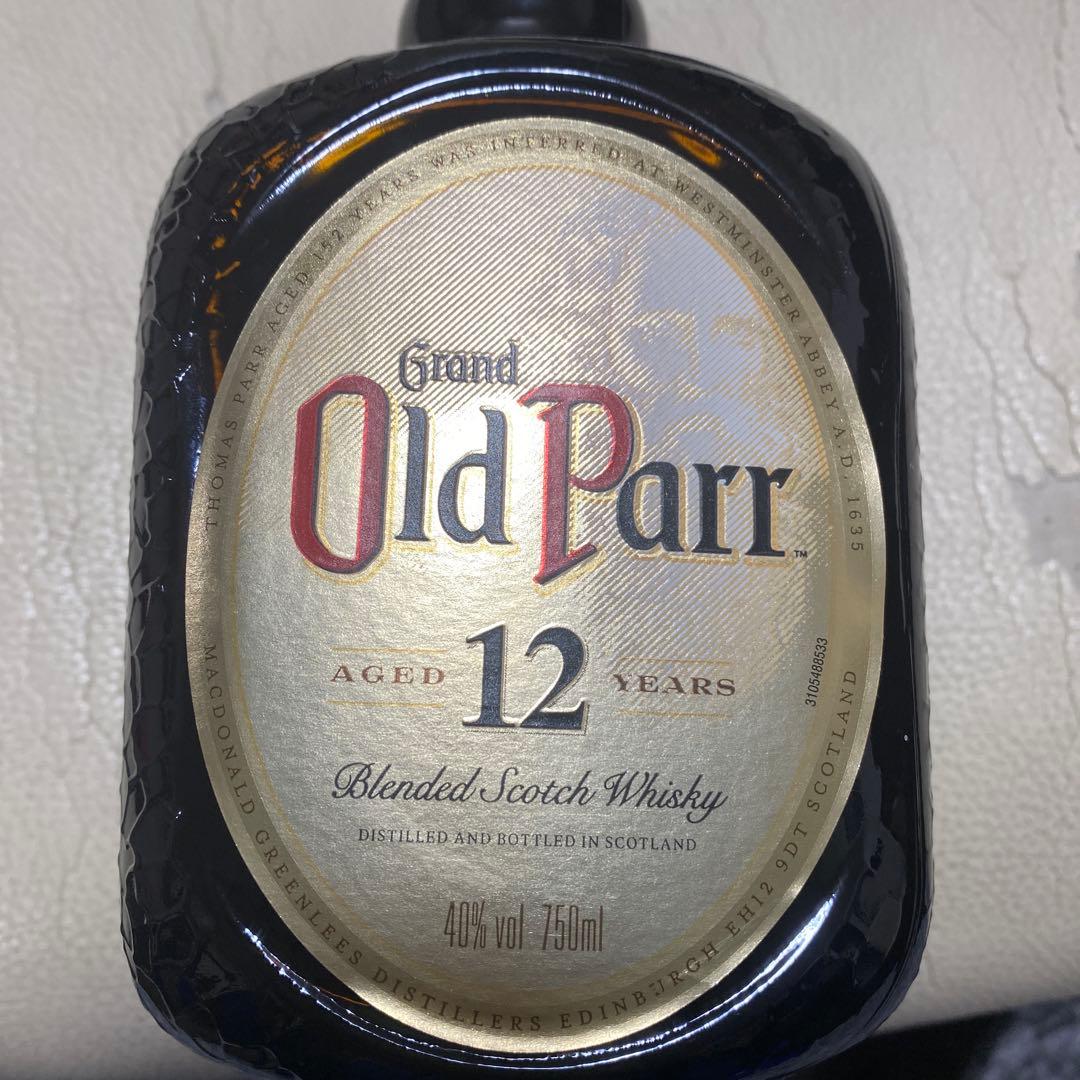Grand Old Parr 12年 750ml ウイスキー3 set