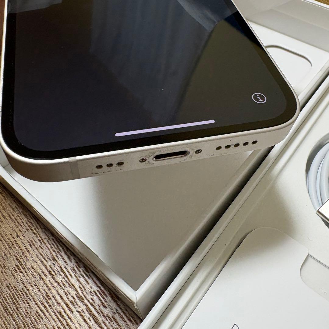 p*3様 Apple iPhone 13 スターライト 本体 充電ケーブルiFa